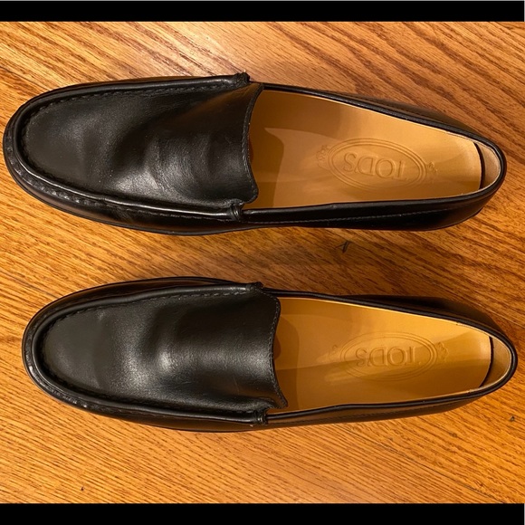 EUC Tod's Leather Loafers, Black - Picture 2 of 5